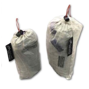 Cuben DCF Ground Cloth Packed in Stuff Sack