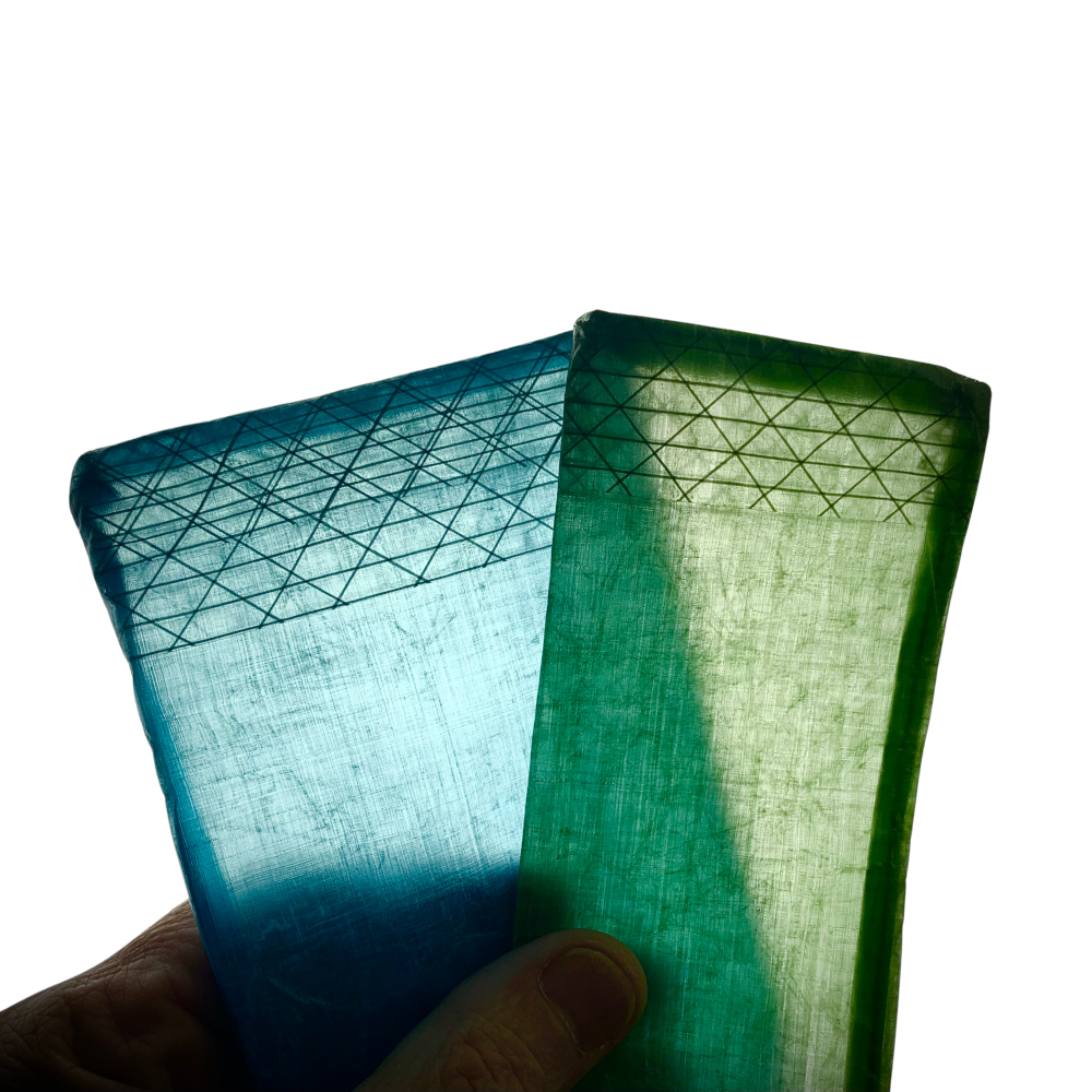 Reinforced bottom of the MLD DCF Cinch Stake Sack