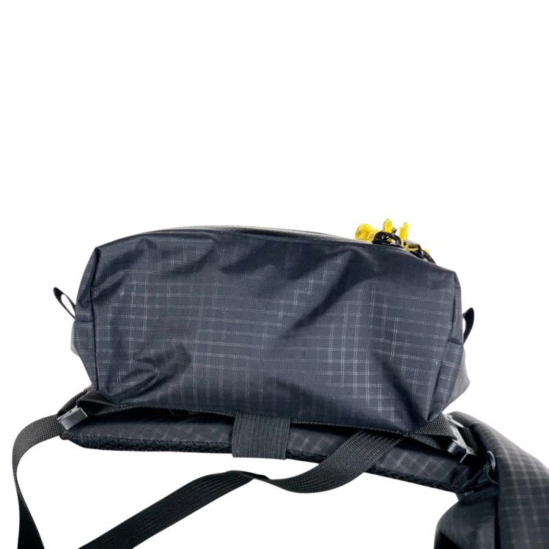 MLD Pack Pocket seen on a hipbelt strap top view