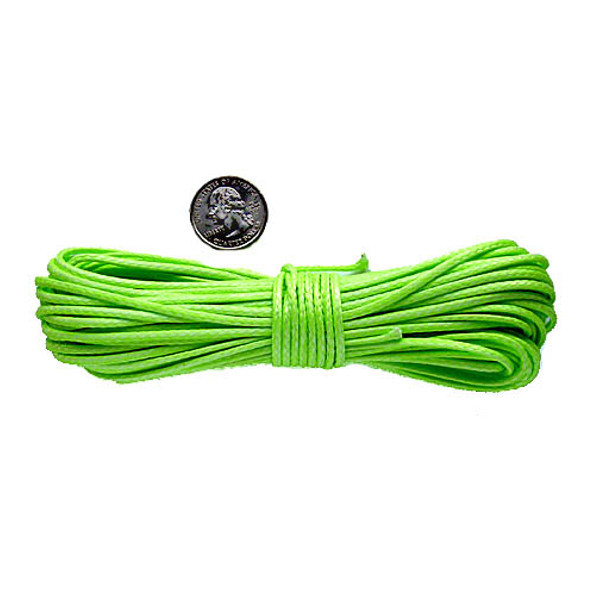 DYNEEMA CORD, 1.3mm. FLUORESCENT YELLOW. CAMPING, GUY LINE, TENT