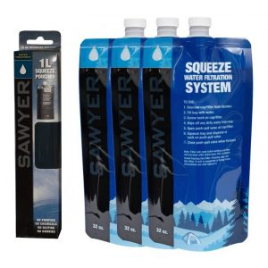 Sawyer Water Bladders - 1L 3 Pack