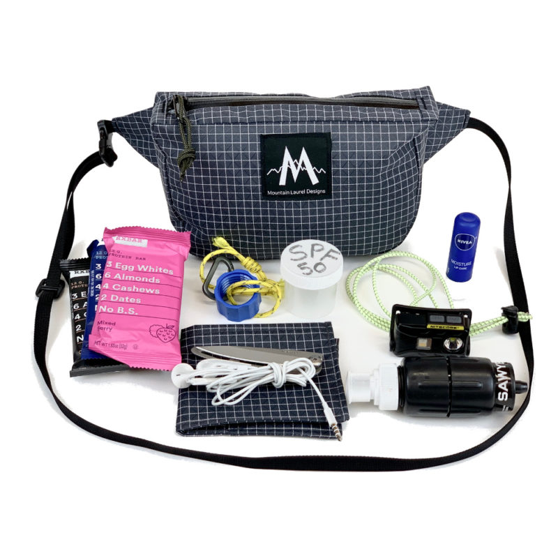MLD Burrito Waist pack Fits All This!
