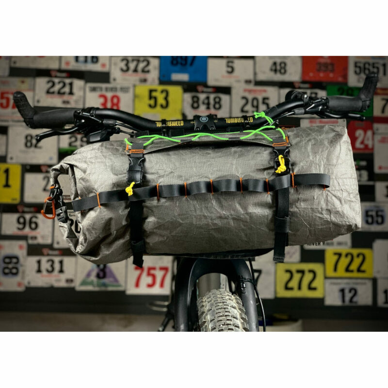 Ultra Bike Dry Bag Open On Bike