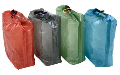 DCF Food Bag Colors: Red, Grey, Green, Blue