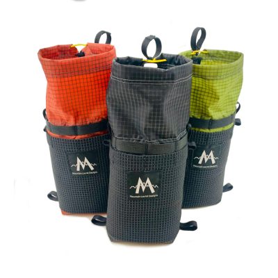 MLD Stem Brulee Bags in Black, Red Chili, and Avocado
