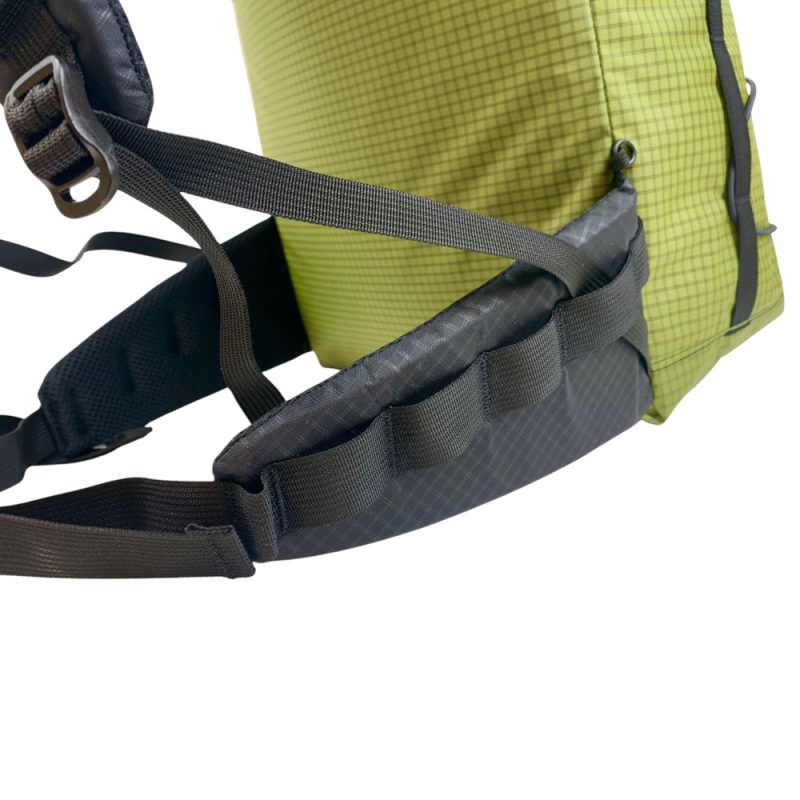 Hipbelt detail on the Super Coer 38L backpack