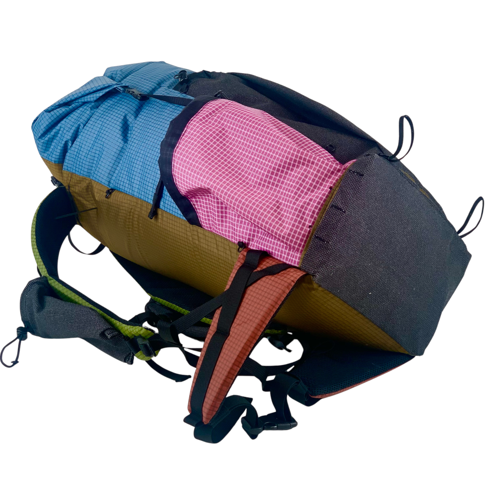 UltraGrid Custom Pack View shows Add-on Bottom Stretch Mesh Pocket